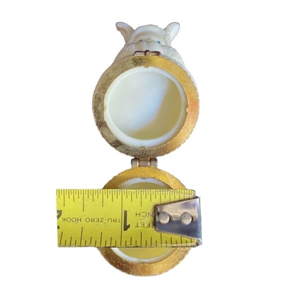 Dept. 56 Snowbunnies "Sunny Side Up" Hinged Trinket Box Figurine - Picture 10 of 10